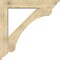 Ekena Millwork Legacy Traditional Rough Sawn Bracket w/ Offset Brace, Douglas Fir, 8"W x 46"D x 46"H BKT0806X46X46LEC01RDF - alternate 2